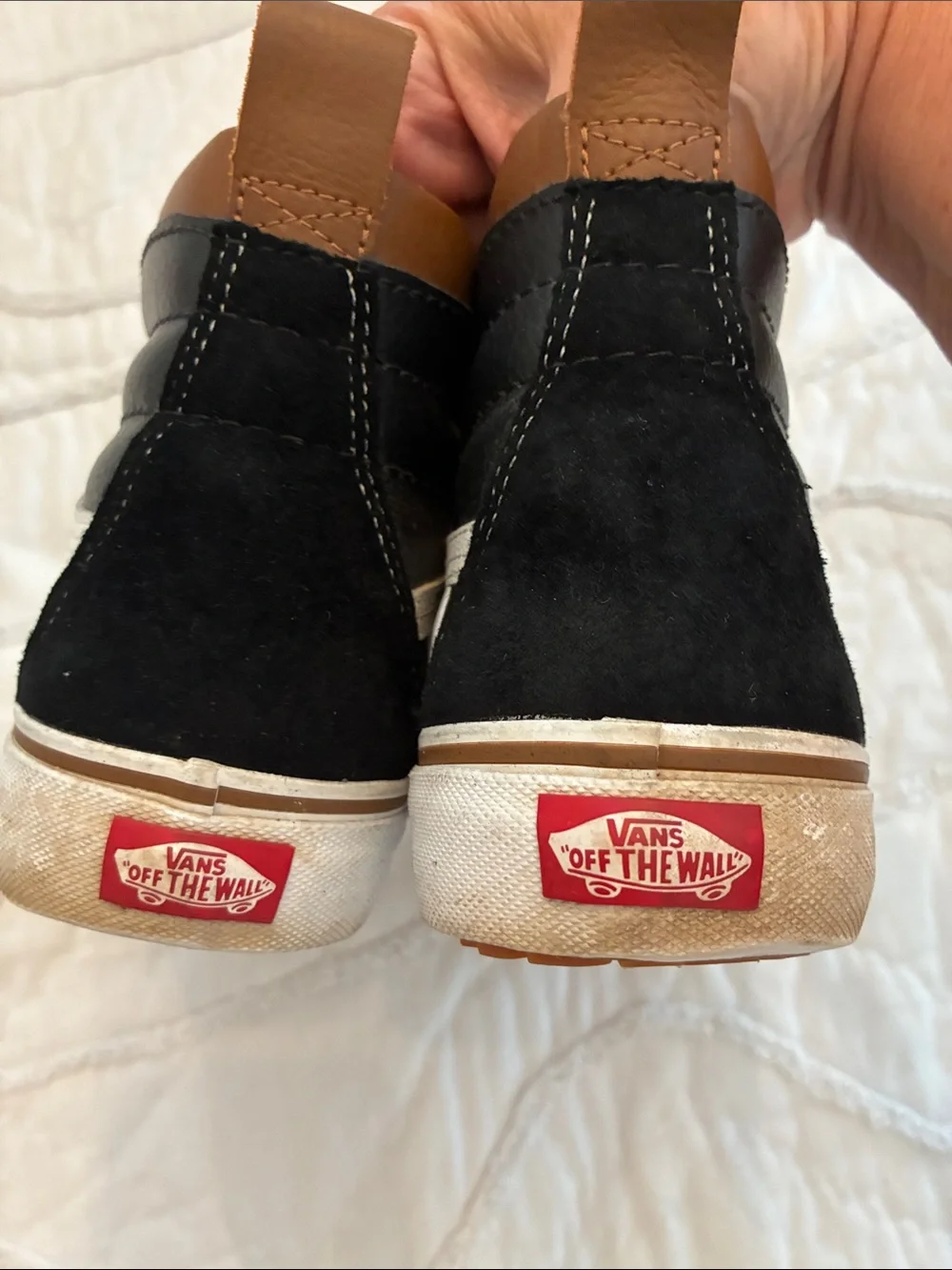 Vans Sk8-Hi MTE Black High-Top Sneakers Lined Men's 9.5